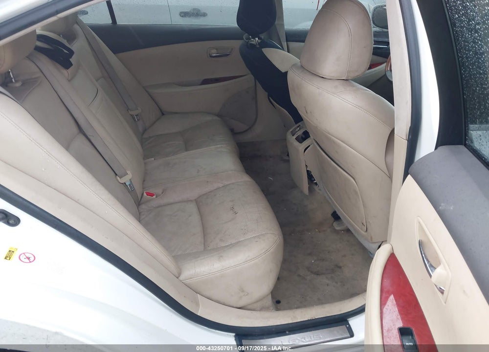 2007 LEXUS ES 350 VIN: JTHBJ46G872046559
