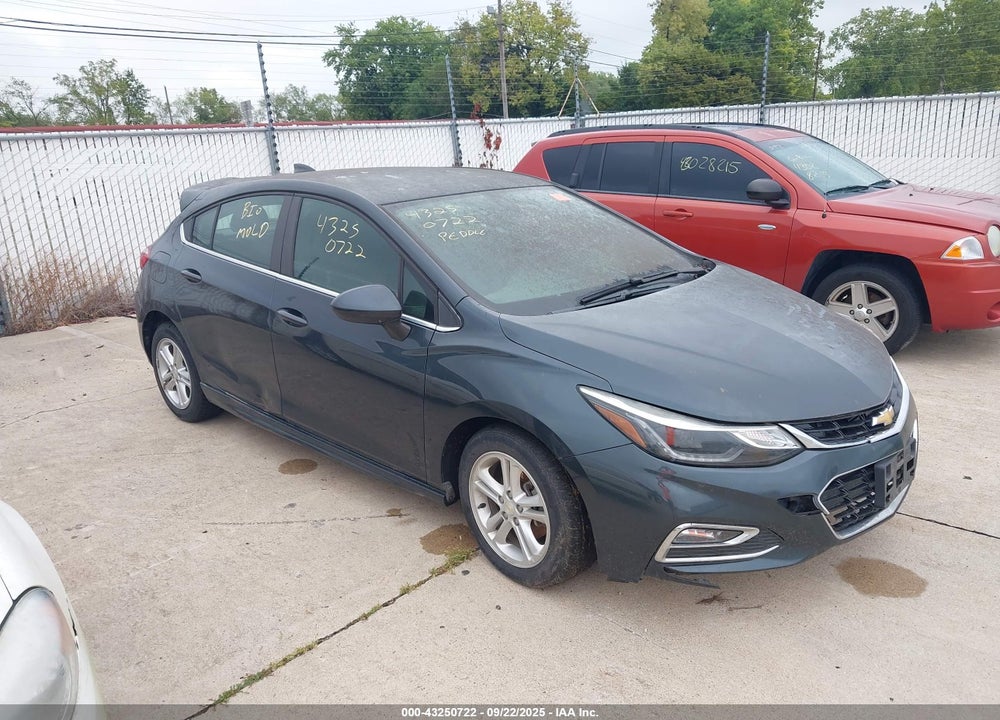 2018 CHEVROLET CRUZE LT AUTO VIN: 3G1BE6SM3JS654684