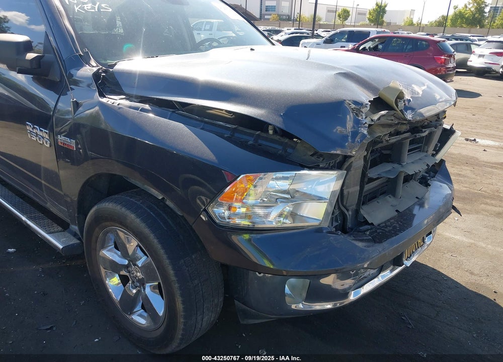 2018 RAM 1500 BIG HORN 4X2 6'4 BOX VIN: 1C6RR6GT9JS232271