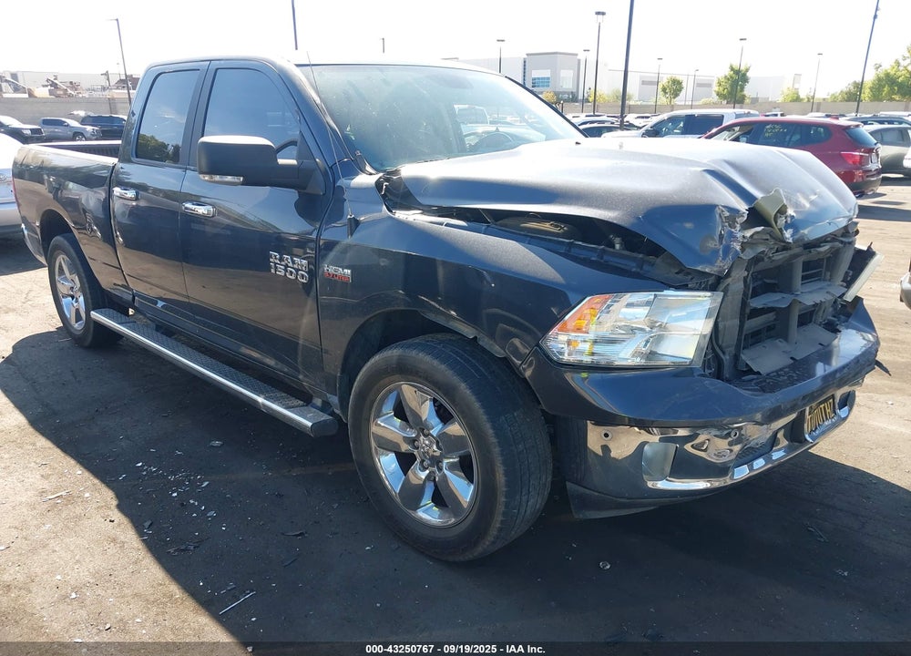 2018 RAM 1500 BIG HORN 4X2 6'4 BOX VIN: 1C6RR6GT9JS232271