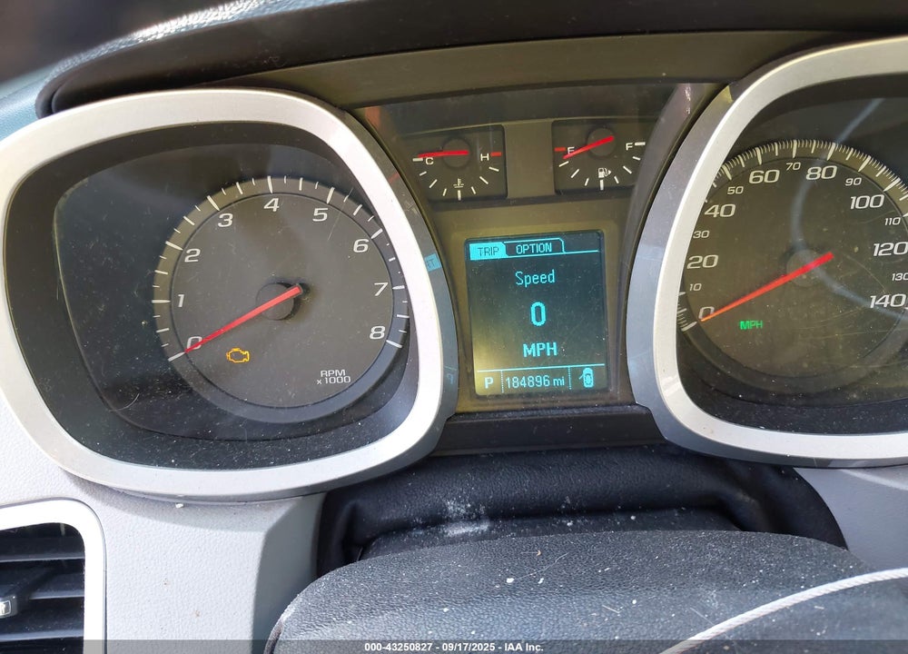 2014 CHEVROLET EQUINOX 1LT VIN: 2GNALBEK9E6260047