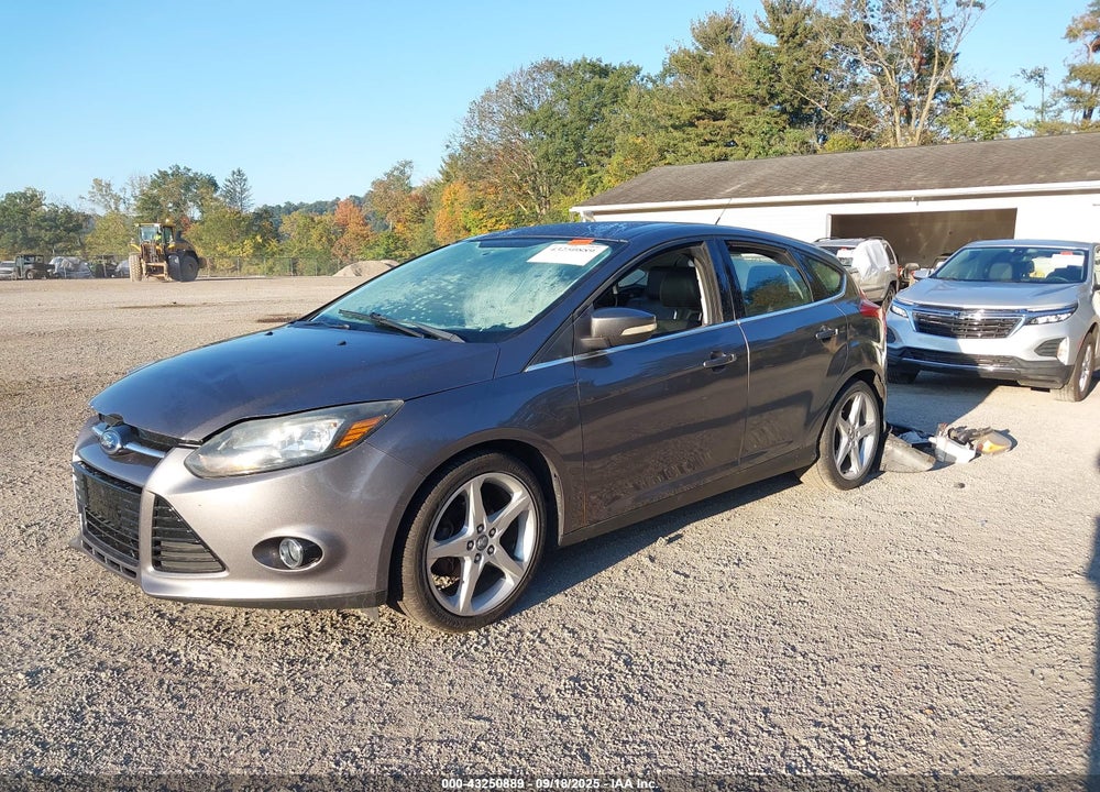 2013 FORD FOCUS TITANIUM VIN: 1FADP3N25DL182426