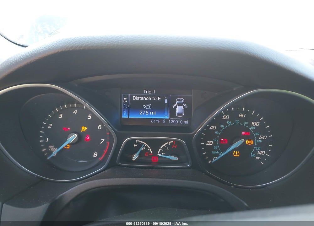 2013 FORD FOCUS TITANIUM VIN: 1FADP3N25DL182426