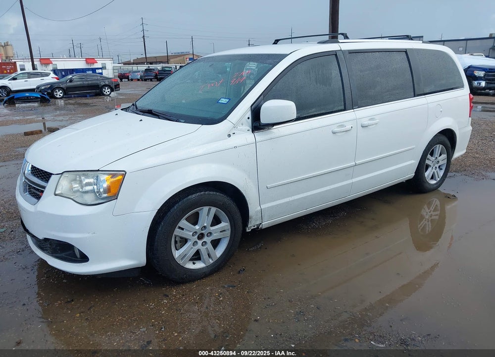 2012 DODGE GRAND CARAVAN CREW VIN: 2C4RDGDG0CR272554
