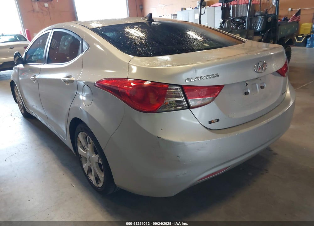 2012 HYUNDAI ELANTRA LIMITED VIN: 5NPDH4AE0CH100361