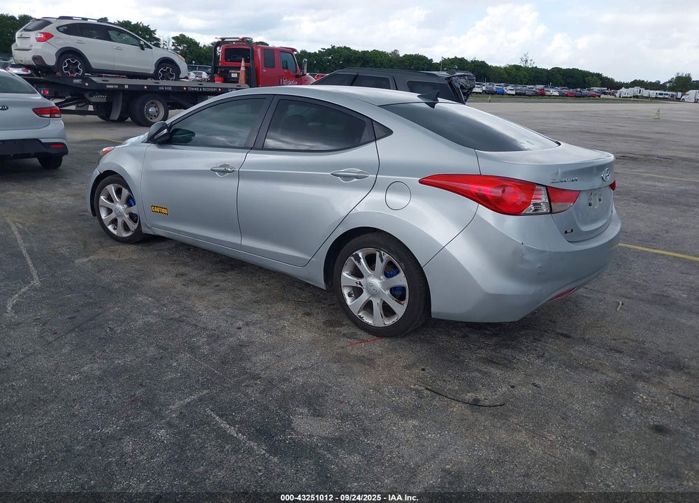 2012 HYUNDAI ELANTRA LIMITED VIN: 5NPDH4AE0CH100361