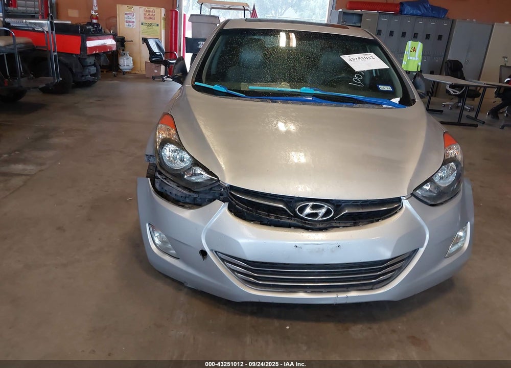2012 HYUNDAI ELANTRA LIMITED VIN: 5NPDH4AE0CH100361