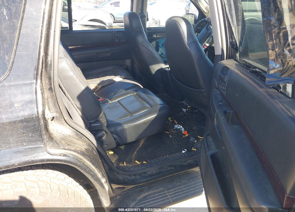 2001 DODGE DURANGO VIN: 1B4HS28N81F545318