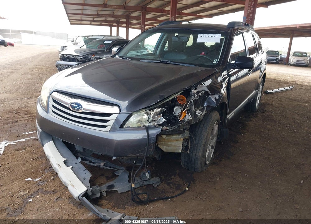2011 SUBARU OUTBACK VIN: 4S4BRBLC7B3379852