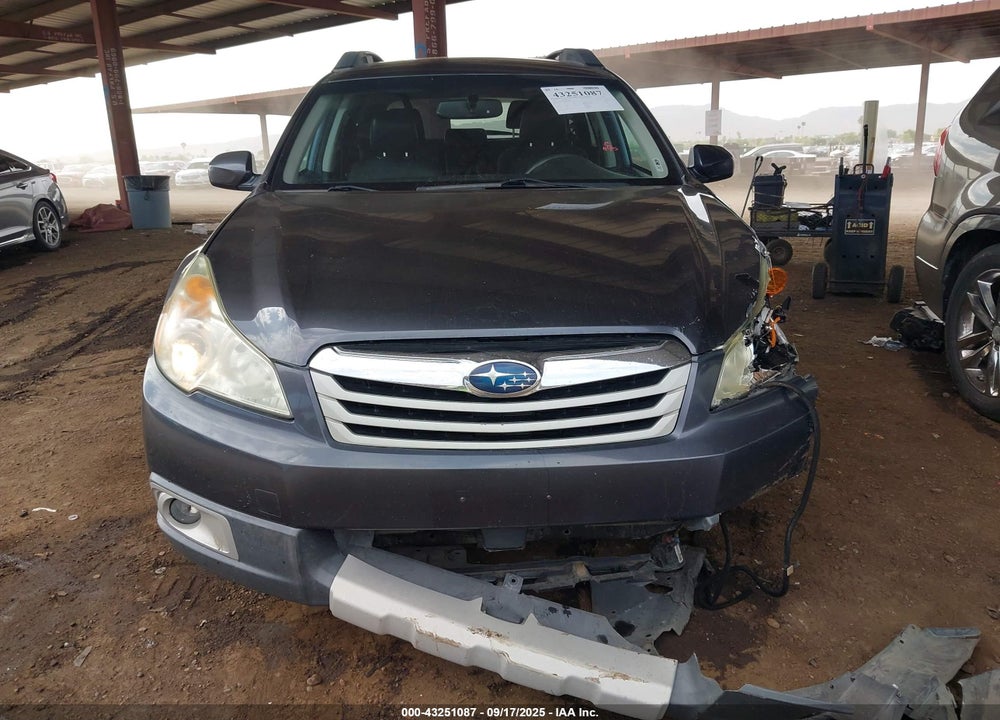 2011 SUBARU OUTBACK VIN: 4S4BRBLC7B3379852