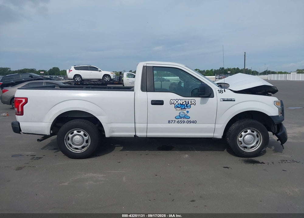 2017 FORD F-150 XL VIN: 1FTMF1C8XHFB62640