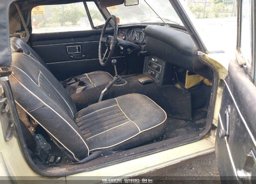 1968 MG B VIN: 00000GHN40146286G