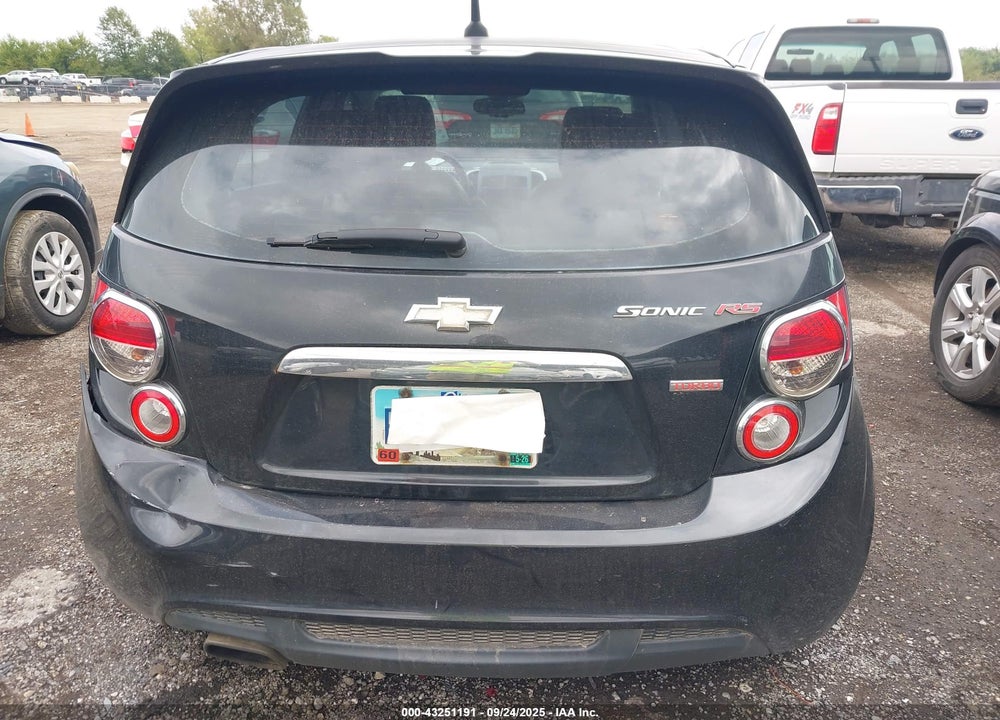 2013 CHEVROLET SONIC VIN: 1G1JH6SB8D4233873