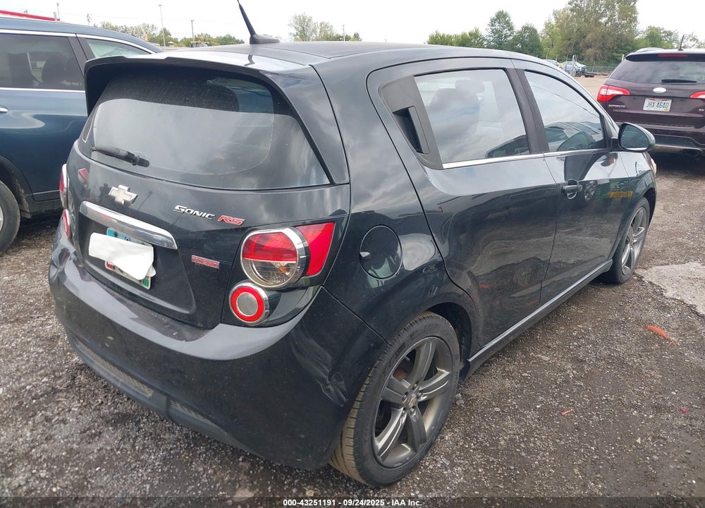 2013 CHEVROLET SONIC VIN: 1G1JH6SB8D4233873