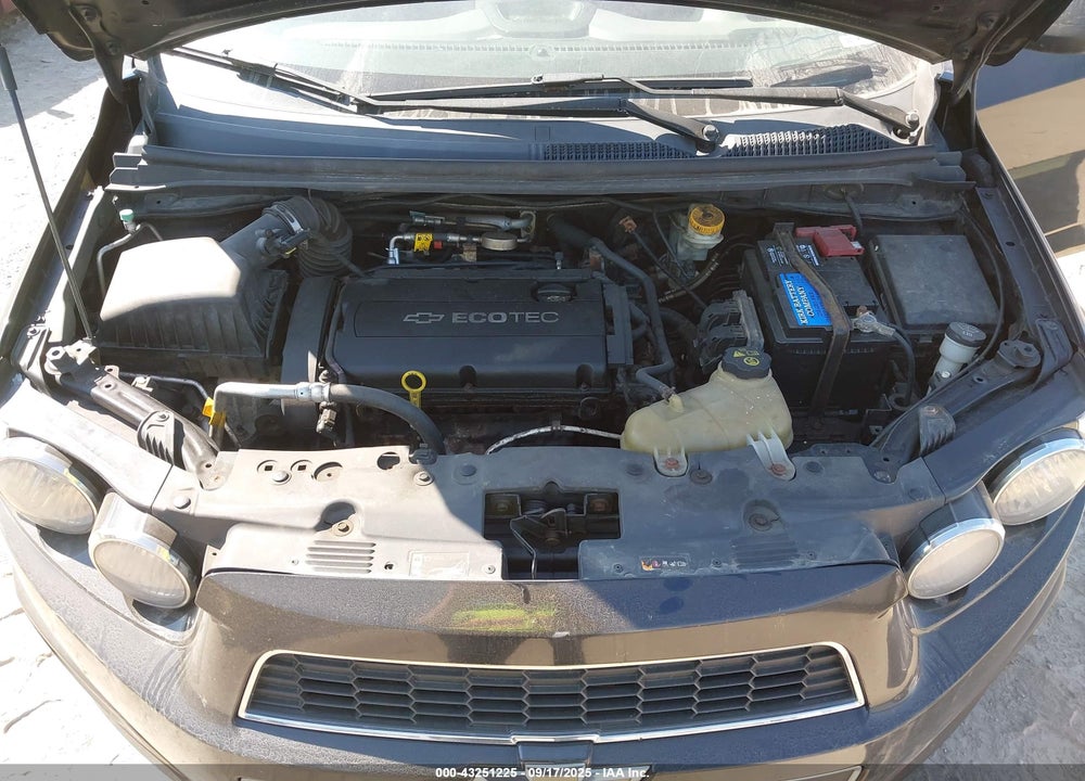 2012 CHEVROLET SONIC VIN: 1G1JA5SH3C4151342