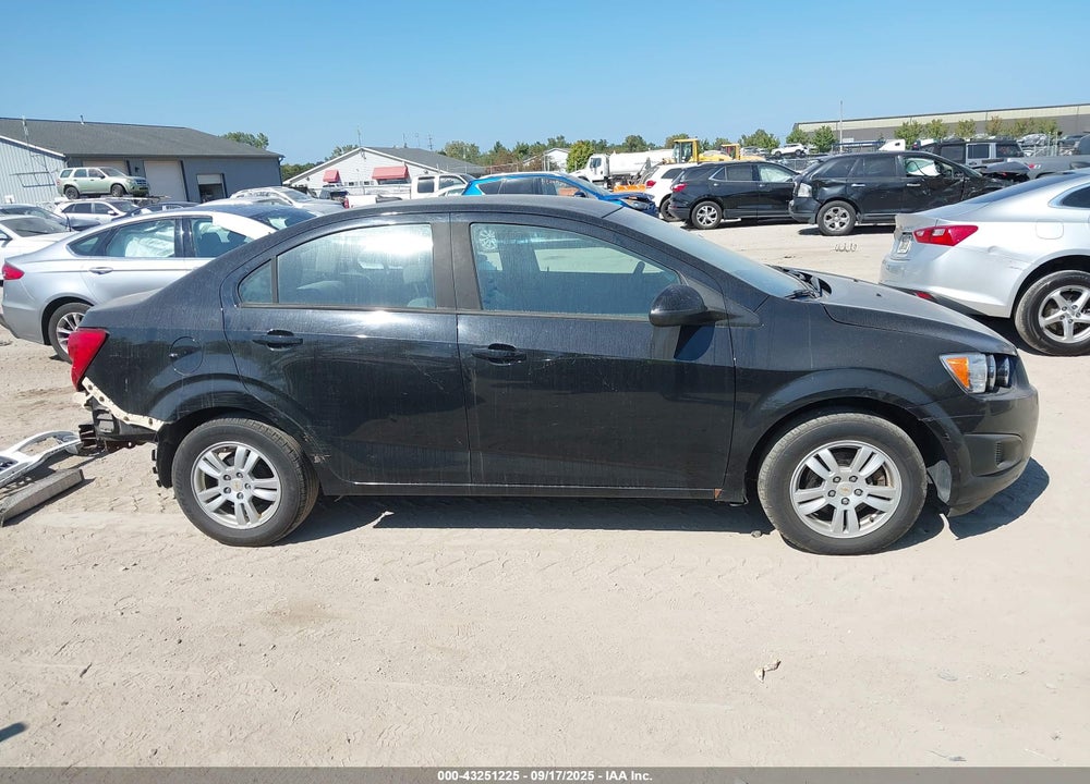 2012 CHEVROLET SONIC VIN: 1G1JA5SH3C4151342