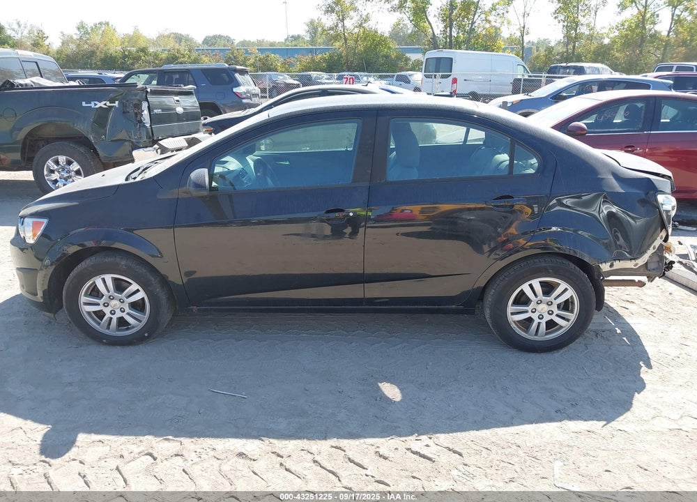 2012 CHEVROLET SONIC VIN: 1G1JA5SH3C4151342