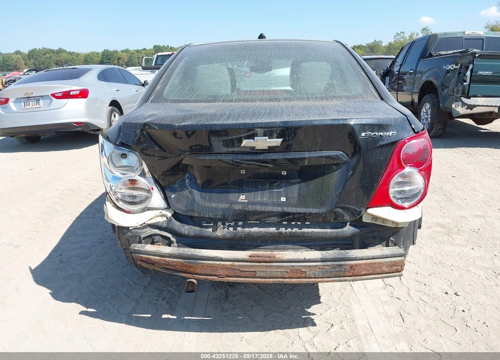 2012 CHEVROLET SONIC VIN: 1G1JA5SH3C4151342