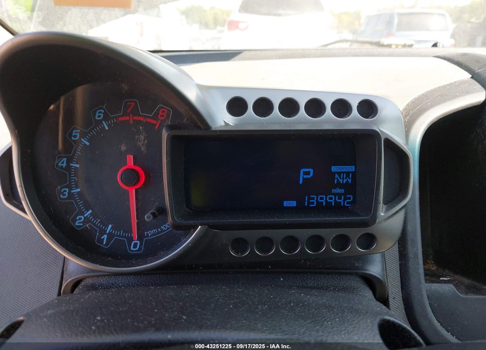 2012 CHEVROLET SONIC VIN: 1G1JA5SH3C4151342