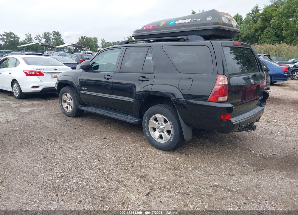 2005 TOYOTA 4RUNNER SR5 V8 VIN: JTEBT14RX58021912