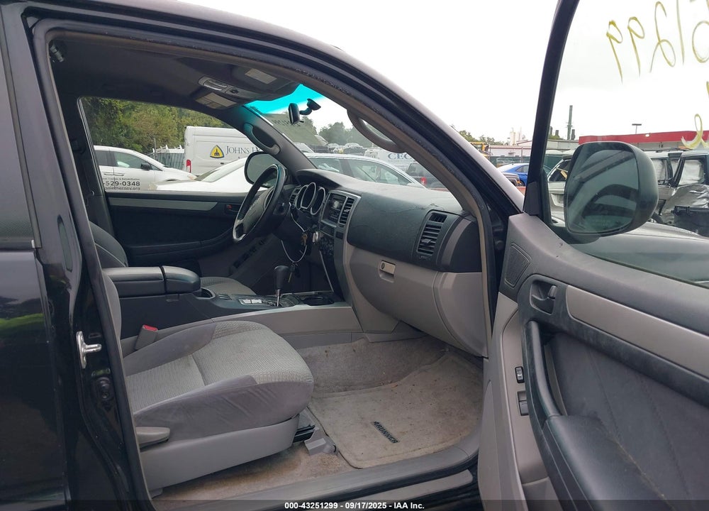 2005 TOYOTA 4RUNNER SR5 V8 VIN: JTEBT14RX58021912