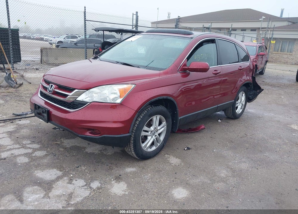 2010 HONDA CR-V VIN: 5J6RE4H75AL073375