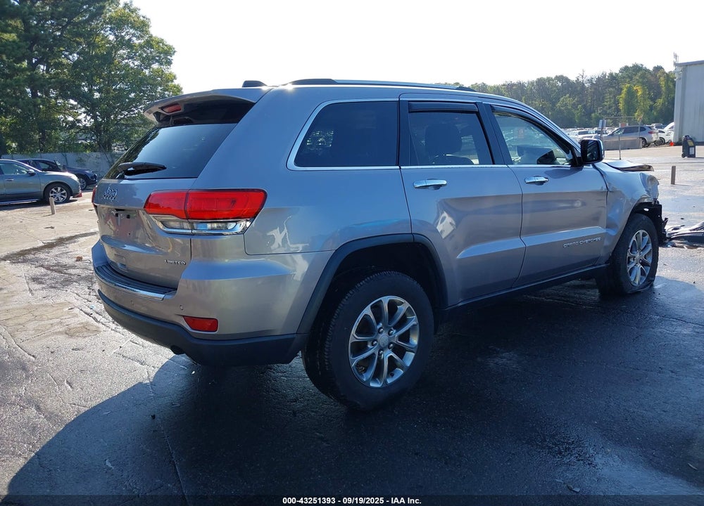 2014 JEEP GRAND CHEROKEE VIN: 1C4RJFBG6EC373373