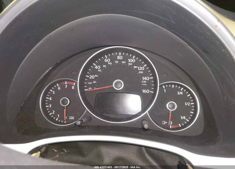 2012 VOLKSWAGEN BEETLE VIN: 3VWJX7AT3CM655558