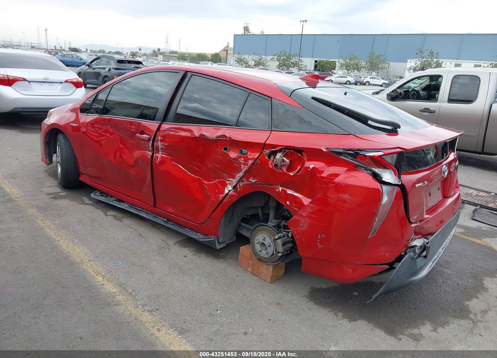 2017 TOYOTA PRIUS FOUR VIN: JTDKARFU6H3541973