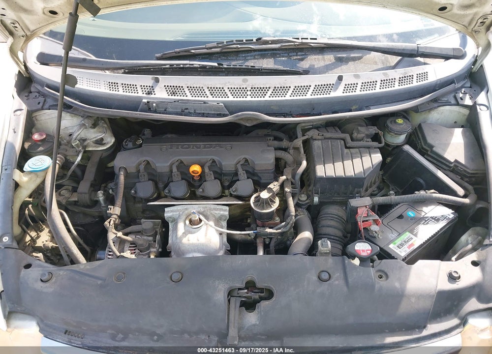 2008 HONDA CIVIC VIN: 1HGFA168X8L015644