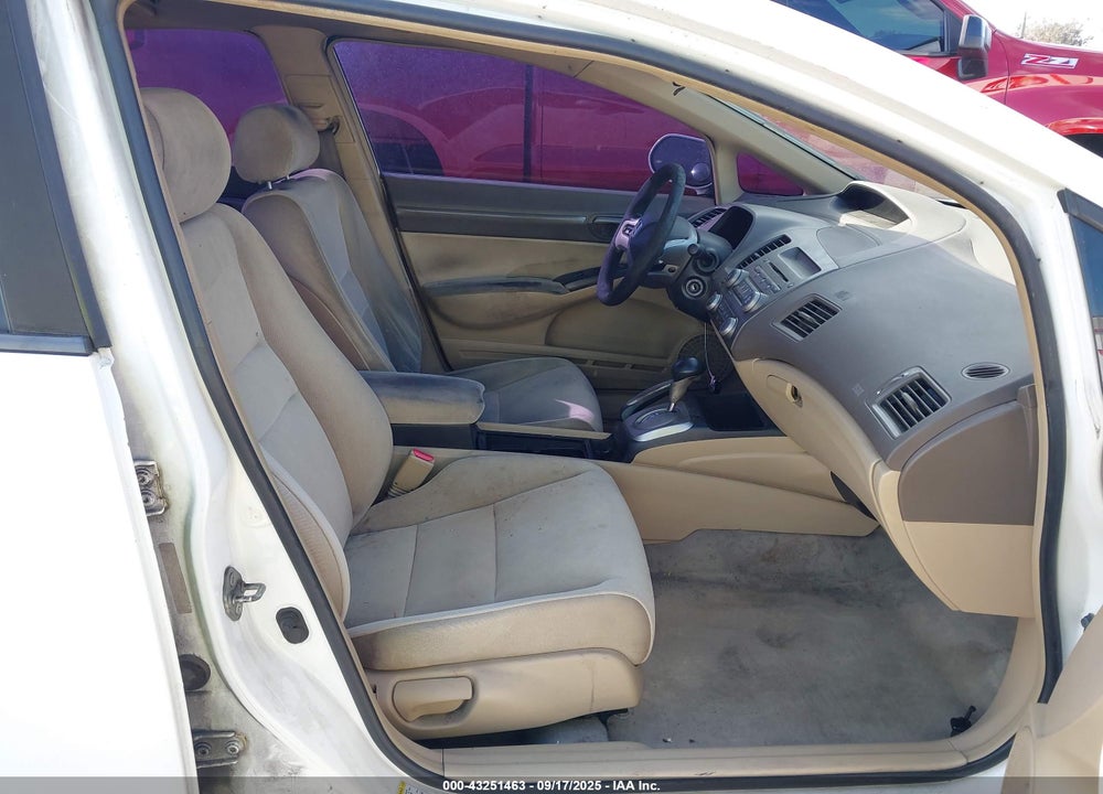 2008 HONDA CIVIC VIN: 1HGFA168X8L015644