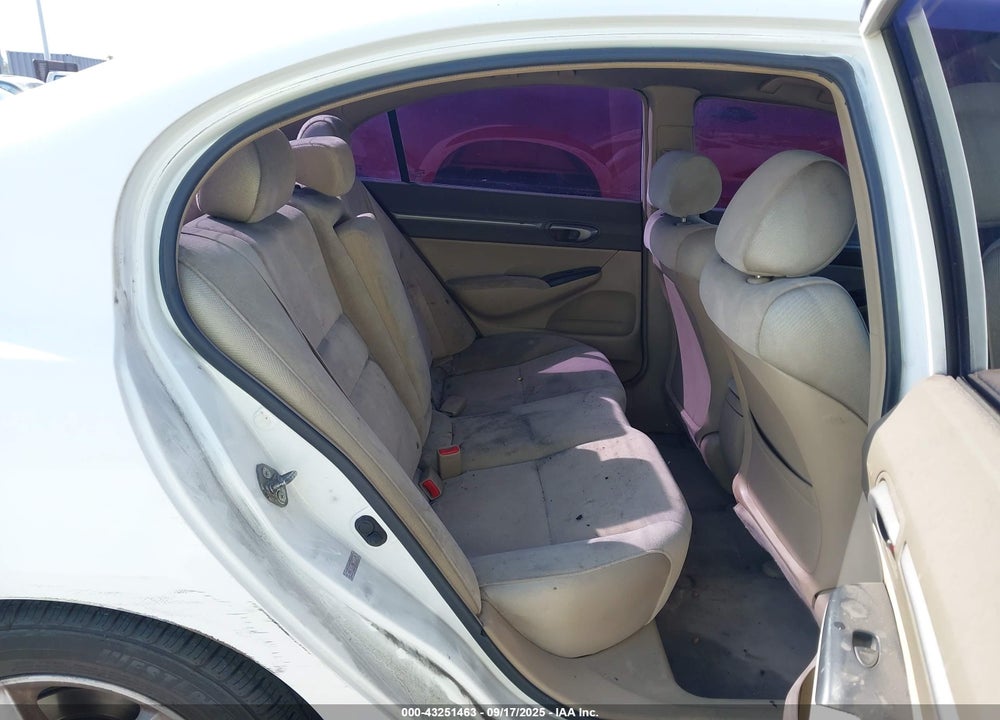 2008 HONDA CIVIC VIN: 1HGFA168X8L015644