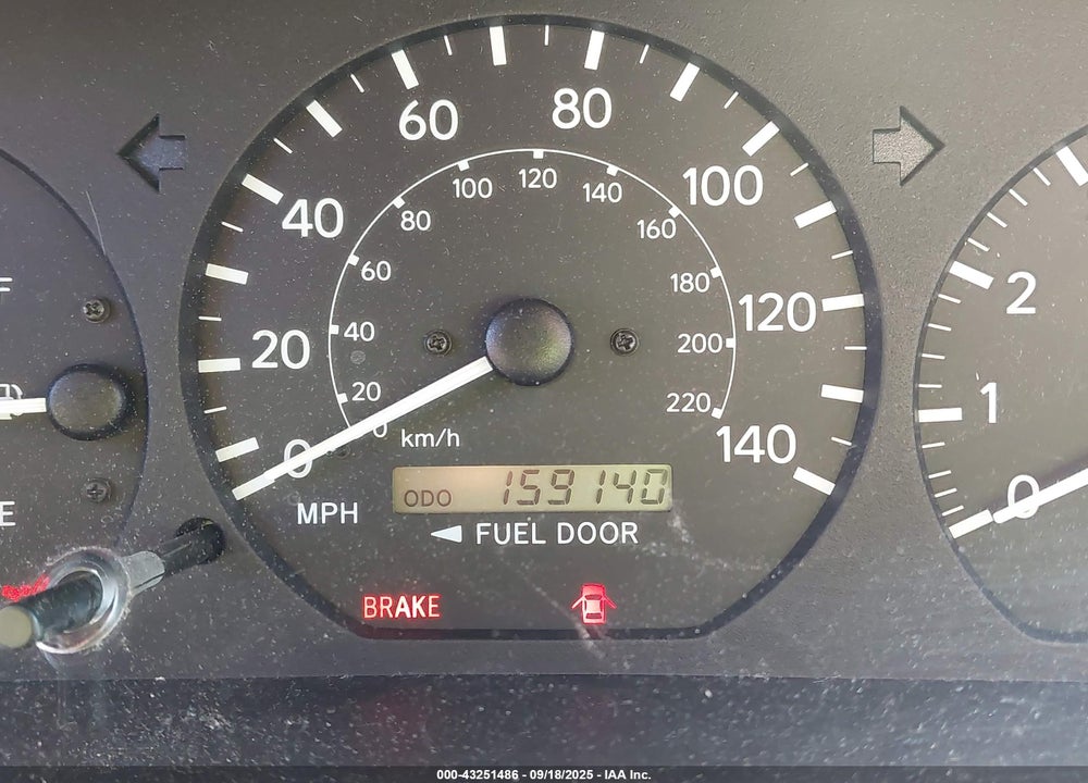 2001 TOYOTA CAMRY LE VIN: 4T1BG22K61U101337