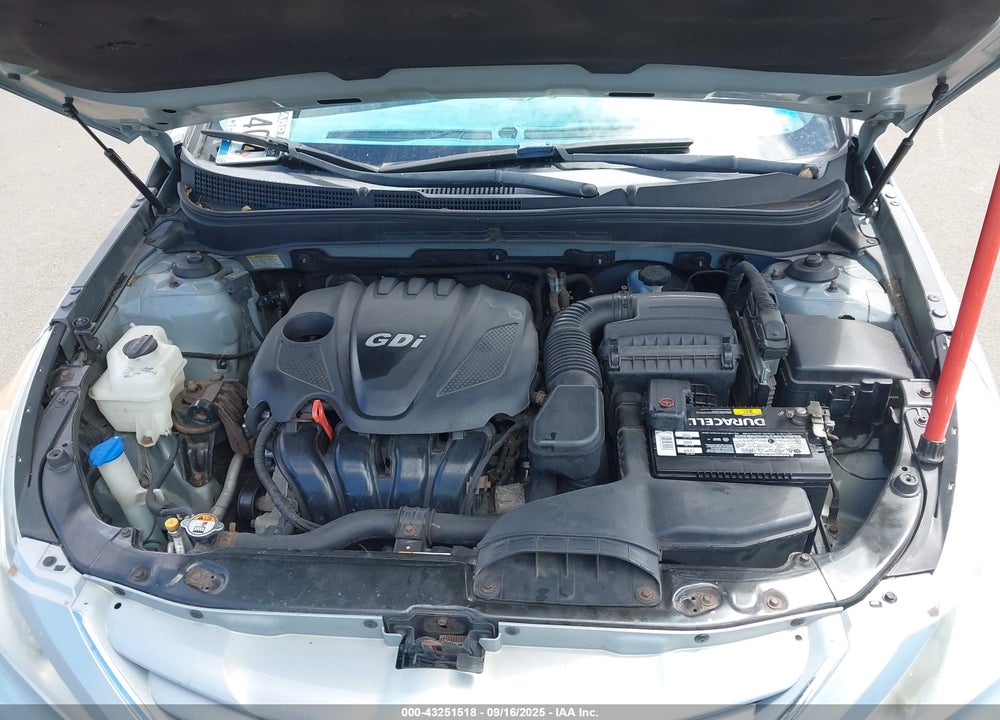 2013 HYUNDAI SONATA GLS VIN: 5NPEB4AC6DH545953