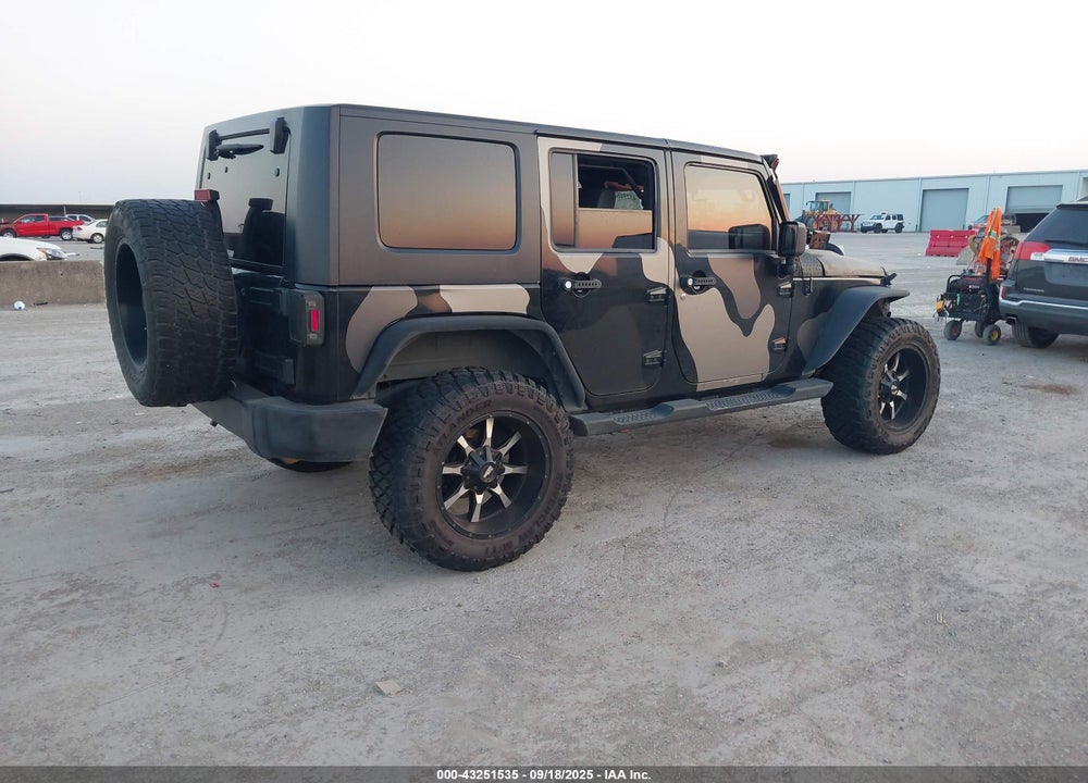 2009 JEEP WRANGLER UNLIMITED VIN: 1J4GA39179L776754