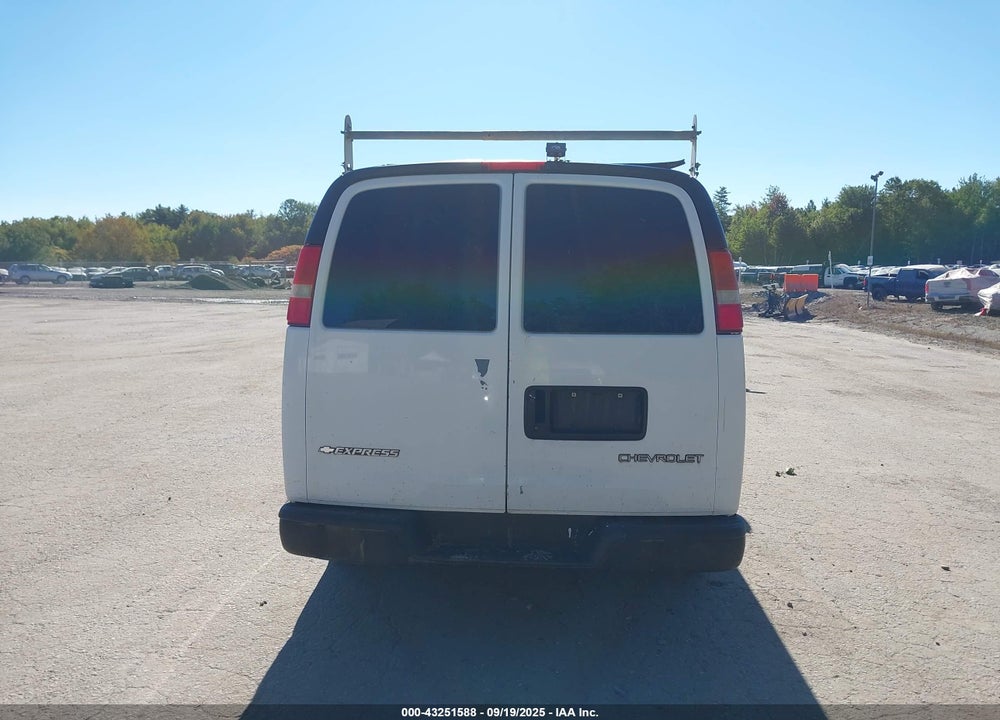 2006 CHEVROLET EXPRESS WORK VAN VIN: 1GCGG25U961219298