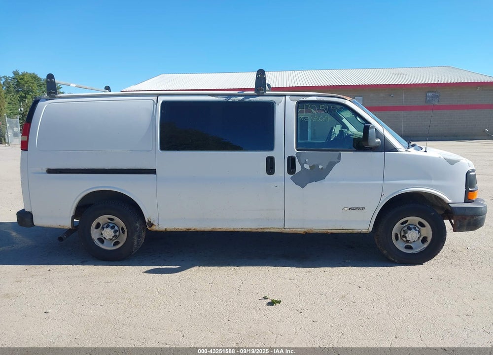 2006 CHEVROLET EXPRESS WORK VAN VIN: 1GCGG25U961219298