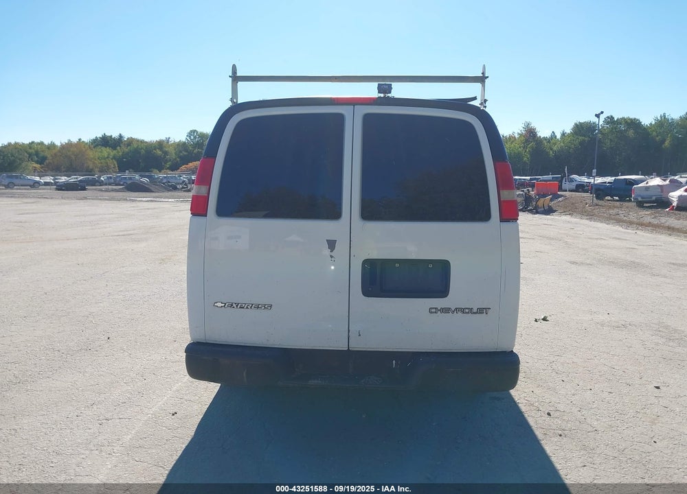 2006 CHEVROLET EXPRESS WORK VAN VIN: 1GCGG25U961219298