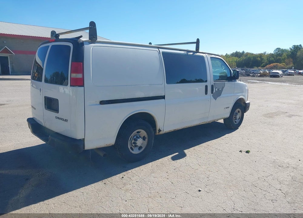 2006 CHEVROLET EXPRESS WORK VAN VIN: 1GCGG25U961219298