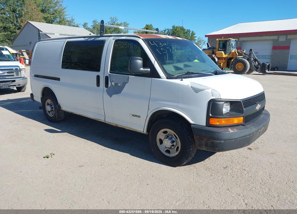 2006 CHEVROLET EXPRESS WORK VAN VIN: 1GCGG25U961219298