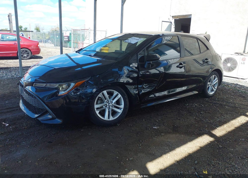 2019 TOYOTA COROLLA VIN: JTNK4RBE6K3001323