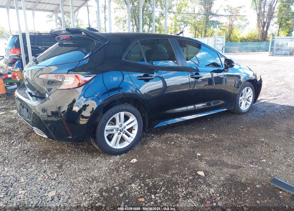 2019 TOYOTA COROLLA VIN: JTNK4RBE6K3001323