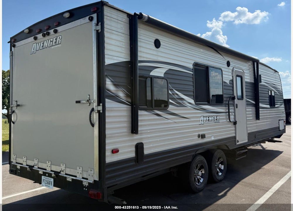 2017 AVENGER TRAVEL TRAILER VIN: 5ZT2AVPB7HB913749