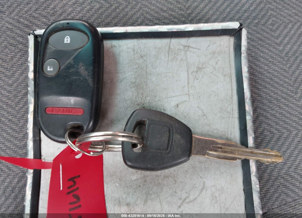 2001 HONDA CIVIC EX VIN: 1HGES26791L005652