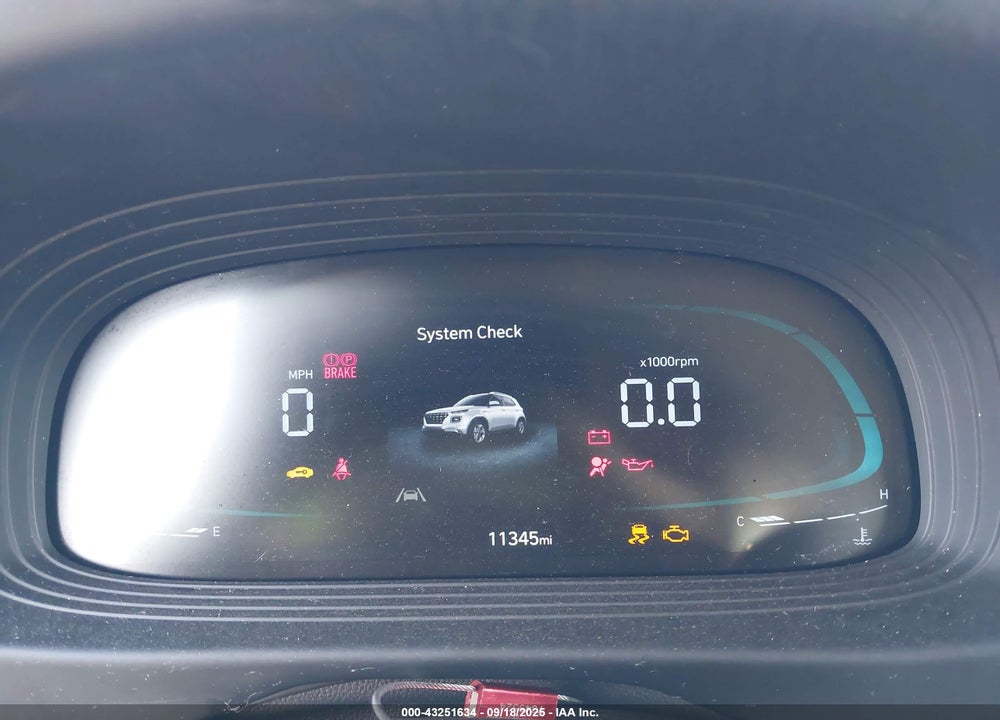 2025 HYUNDAI VENUE SE VIN: KMHRB8A38SU365199