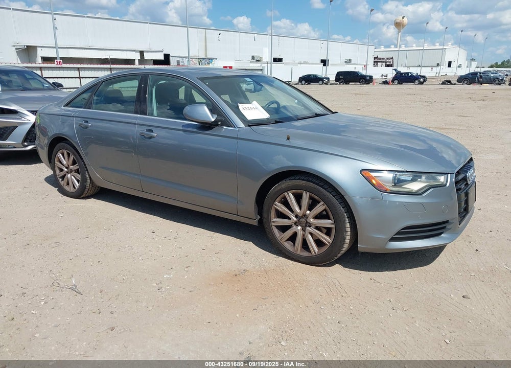 2013 AUDI A6 2.0T PREMIUM VIN: WAUGFAFC4DN032217