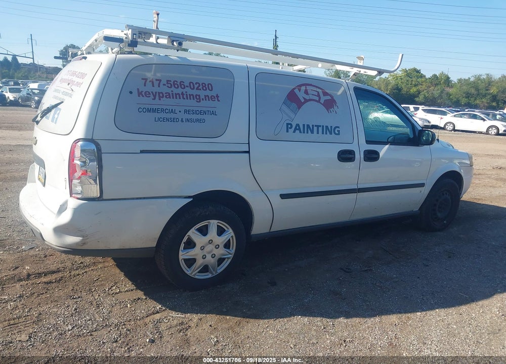 2008 CHEVROLET UPLANDER LS VIN: 1GNDV23W68D101862