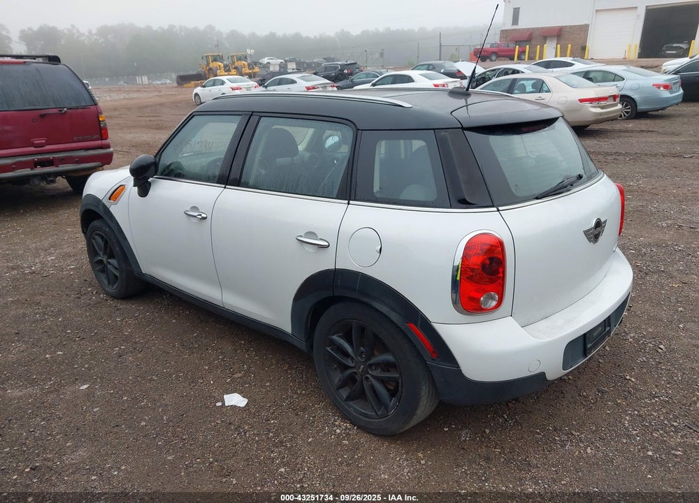 2012 MINI COOPER VIN: WMWZB3C55CWM30650