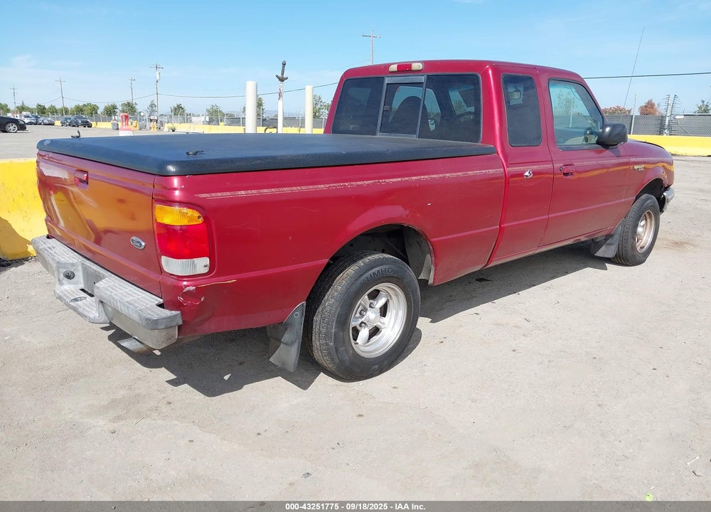 1998 FORD RANGER SPLASH/XL/XLT VIN: 1FTYR14U2WPB58139