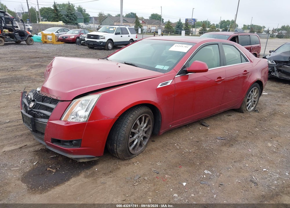 2008 CADILLAC CTS STANDARD VIN: 1G6DT57VX80147500